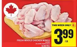 Food Basics FRESH WHOLE CHICKEN WINGS BAGGED offer