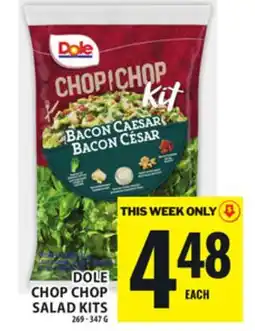 Food Basics DOLE CHOP CHOP SALAD KITS offer
