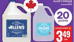 Food Basics ALLEN'S VINEGAR offer
