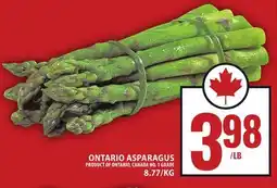 Food Basics ONTARIO ASPARAGUS offer