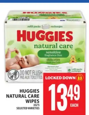 Food Basics HUGGIES NATURAL CARE WIPES offer