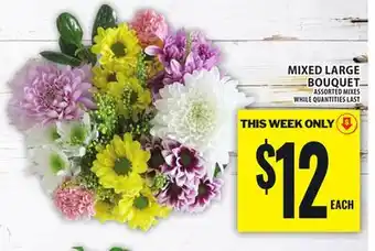 Food Basics MIXED LARGE BOUQUET offer