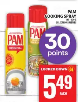 Food Basics PAM COOKING SPRAY offer