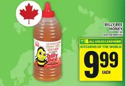 Food Basics BILLY BEE HONEY offer