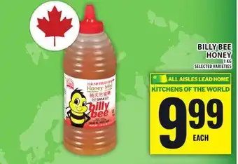 Food Basics BILLY BEE HONEY offer