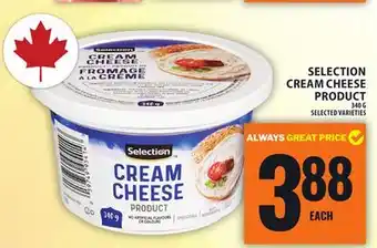 Food Basics SELECTION CREAM CHEESE PRODUCT offer