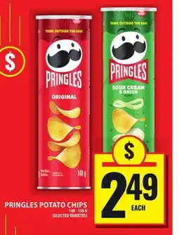 Food Basics PRINGLES POTATO CHIPS offer