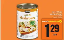 Food Basics SELECTION MUSHROOMS offer