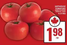 Food Basics HOTHOUSE TOMATOES offer