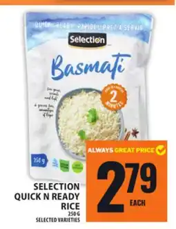 Food Basics SELECTION QUICK N READY RICE offer