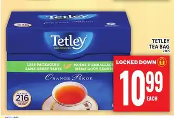 Food Basics TETLEY TEA BAG offer