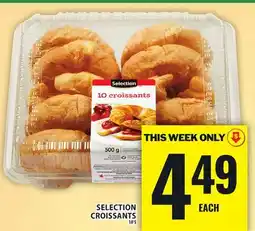 Food Basics SELECTION CROISSANTS offer