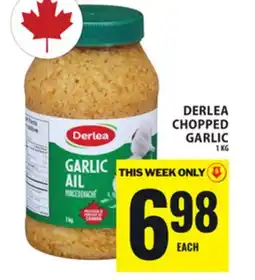Food Basics DERLEA CHOPPED GARLIC offer