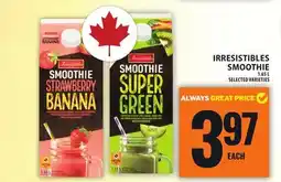 Food Basics IRRESISTIBLES SMOOTHIE offer