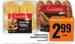 Food Basics IRRESISTIBLE MAMMOTH BUNS offer