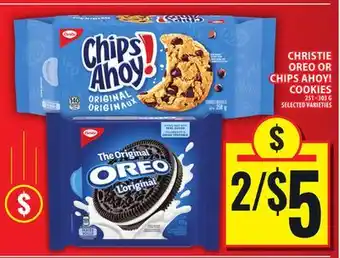 Food Basics CHRISTIE OREO OR CHIPS AHOY! COOKIES offer