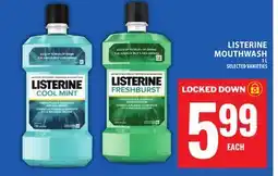 Food Basics LISTERINE MOUTHWASH offer