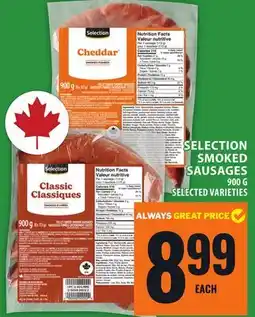 Food Basics SELECTION SMOKED SAUSAGES offer