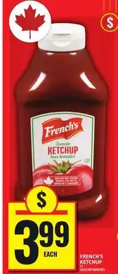Food Basics FRENCH'S KETCHUP offer