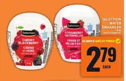 Food Basics SELECTION WATER ENHANCER offer