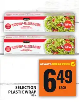Food Basics SELECTION PLASTIC WRAP offer