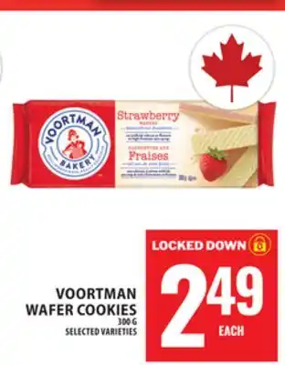 Food Basics VOORTMAN WAFER COOKIES offer