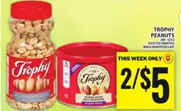 Food Basics TROPHY PEANUTS offer