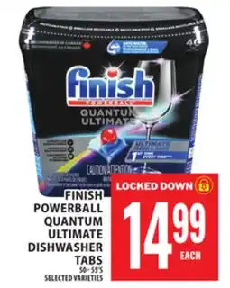 Food Basics FINISH POWERBALL QUANTUM ULTIMATE DISHWASHER TABS offer