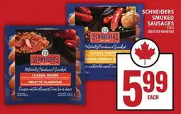 Food Basics SCHNEIDERS SMOKED SAUSAGES offer