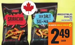 Food Basics IRRESISTIBLES SNACKS offer