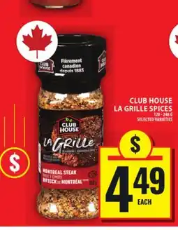 Food Basics CLUB HOUSE LA GRILLE SPICES offer