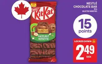 Food Basics NESTLÉ CHOCOLATE BAR offer