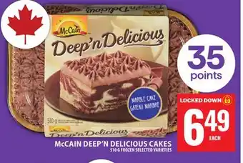 Food Basics McCAIN DEEP'N DELICIOUS CAKES offer