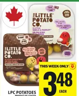 Food Basics LPC POTATOES offer