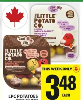 Food Basics LPC POTATOES offer