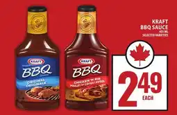 Food Basics KRAFT BBQ SAUCE offer