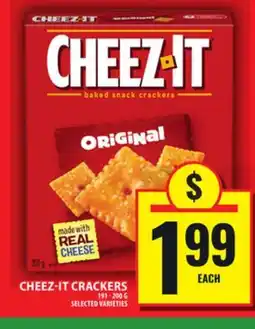 Food Basics CHEEZ-IT CRACKERS offer