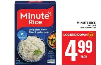 Food Basics MINUTE RICE offer