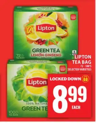 Food Basics LIPTON TEA BAG offer