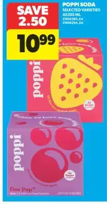 Real Canadian Superstore POPPI SODA, 4X355 ML offer