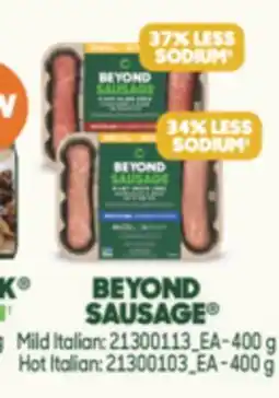 Real Canadian Superstore BEYOND SAUSAGE , 400 G offer