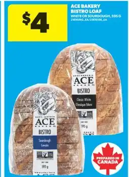 Real Canadian Superstore ACE BAKERY BISTRO LOAF, 595 G offer