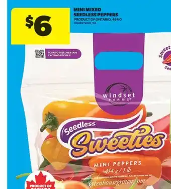 Real Canadian Superstore MINI MIXED SEEDLESS PEPPERS, 454 G offer