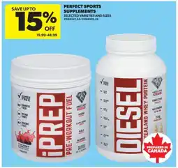 Real Canadian Superstore PERFECT SPORTS SUPPLEMENTS offer