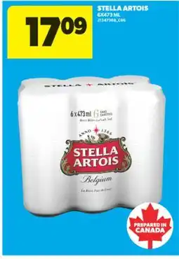 Real Canadian Superstore STELLA ARTOIS, 6X473 ML offer