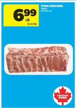 Real Canadian Superstore PORK SIDE RIBS offer