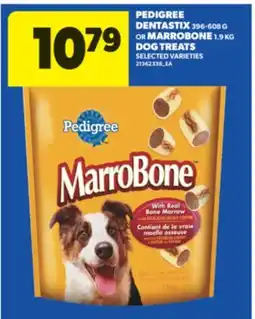 Real Canadian Superstore PEDIGREE DENTASTIX, 396-608 G OR MARROBONE, 1.9 KG DOG TREATS offer