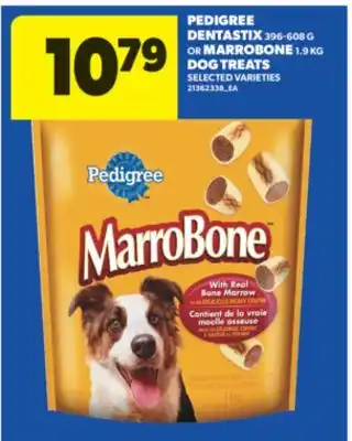 Real Canadian Superstore PEDIGREE DENTASTIX, 396-608 G OR MARROBONE, 1.9 KG DOG TREATS offer