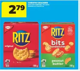 Real Canadian Superstore CHRISTIE CRACKERS, 175-200 G offer