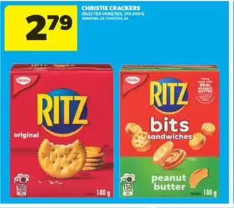Real Canadian Superstore CHRISTIE CRACKERS, 175-200 G offer